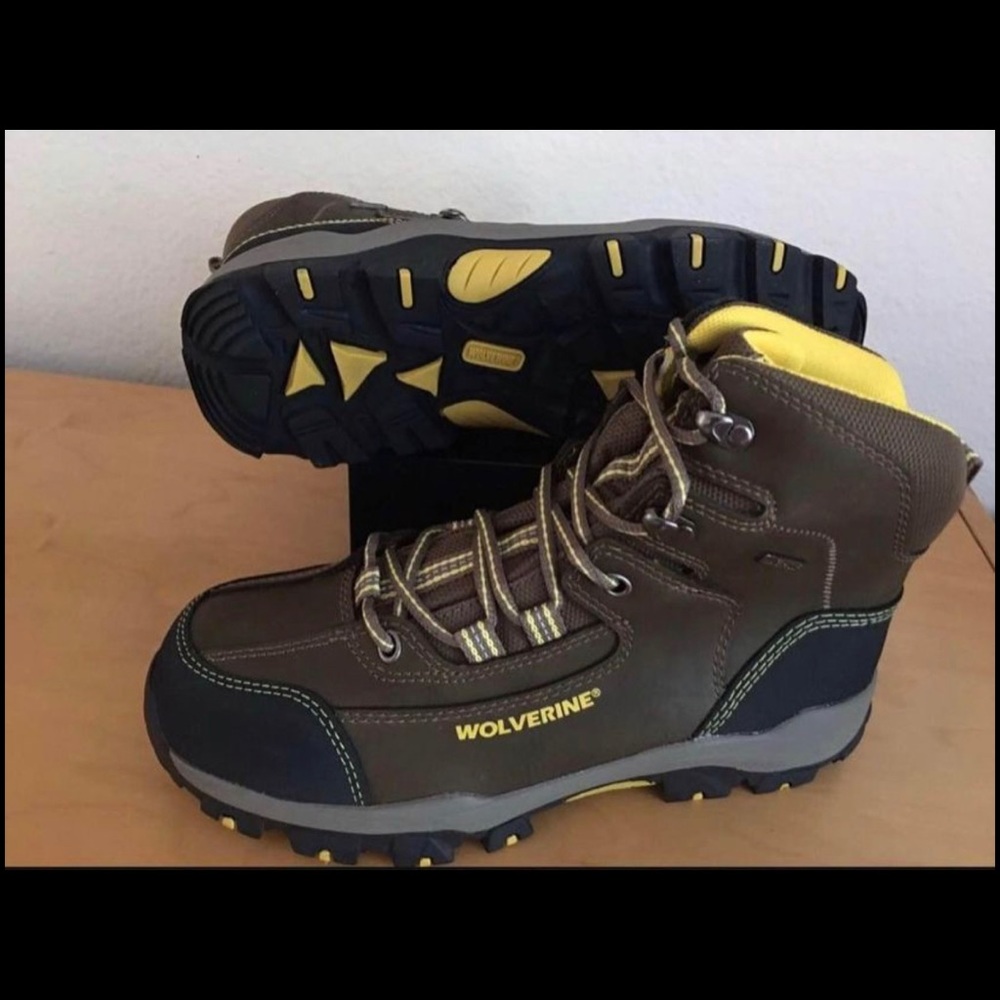 Men’s Wolverine Bucklin 6” Waterproof Hiker Boots Men’s Size 9 New In Box - Picture 4 of 8